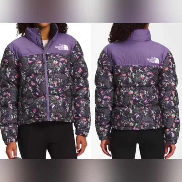 The North Face Jackets & Blazers - The North Face Nuptse Floral Print
